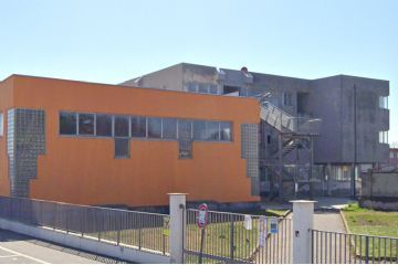 Scuola Media Guido Gozzano di Rivarolo Canavese - Blocco "C" aule e palestra