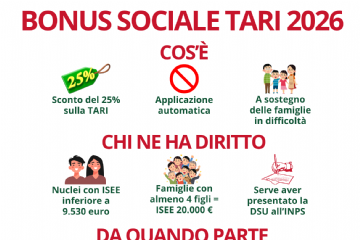 Bonus Sociale TARI 2026